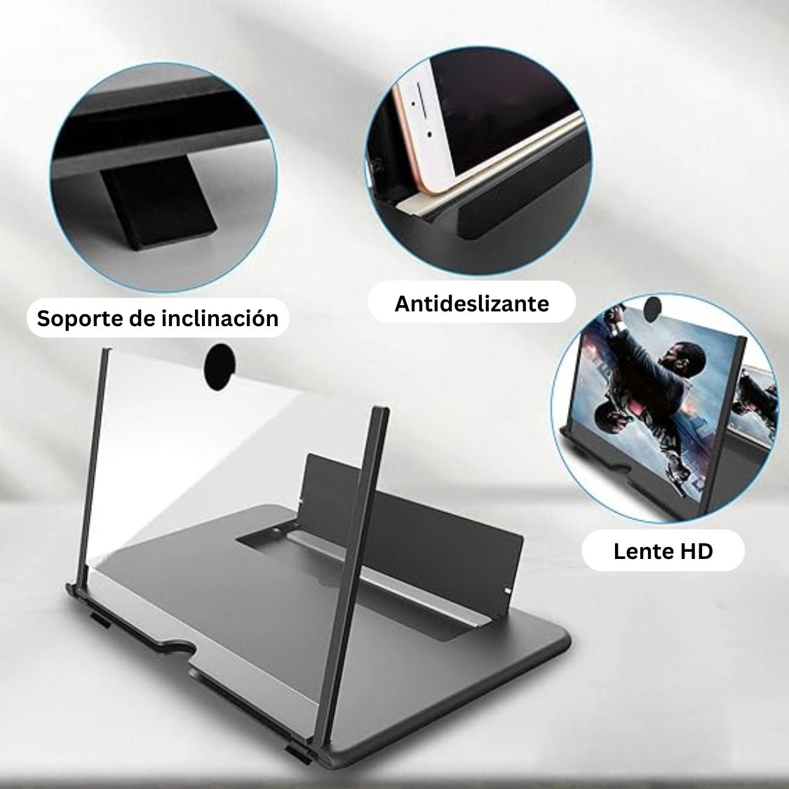 CINEMAX® -Amplificador Pantalla para Teléfono