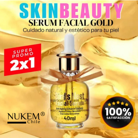 BIRD´S NEST® SERUM FACIAL PRO CARE GOLD 40ML - 2x1