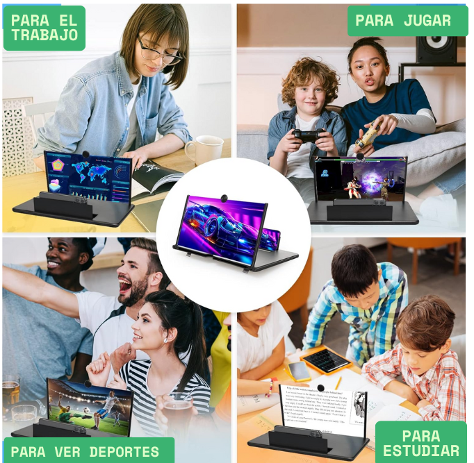 CINEMAX® -Amplificador Pantalla para Teléfono